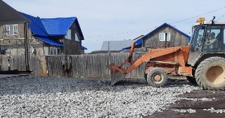 Отсыпка участка Искитим, цена от 212 р./куб.
