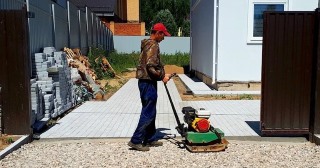Устройство въезда на участок Искитим, цена от 51720 руб.
