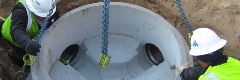 Канализационный колодец в Искитиме