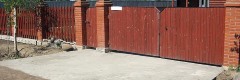 Устройство въезда в Искитиме